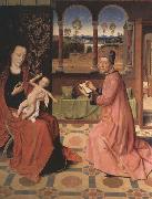 Dieric Bouts Saint Luke Drawing the Virgin and Child USA oil painting artist